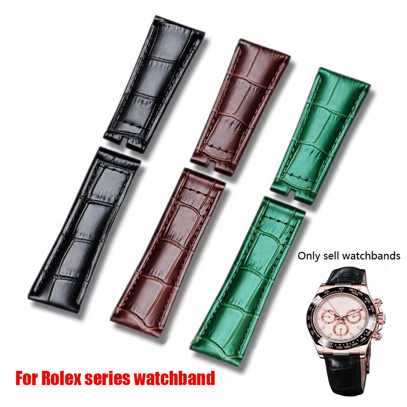 Luxury Watch Jaeger Lecoultre - 20mm pasek do zegarka z prawdziwej