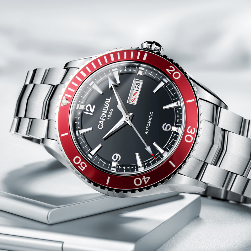 Luxury Watch Japan Brand - Oryginalny japoński mechanizm MIYOTA, automatyczny zegarek