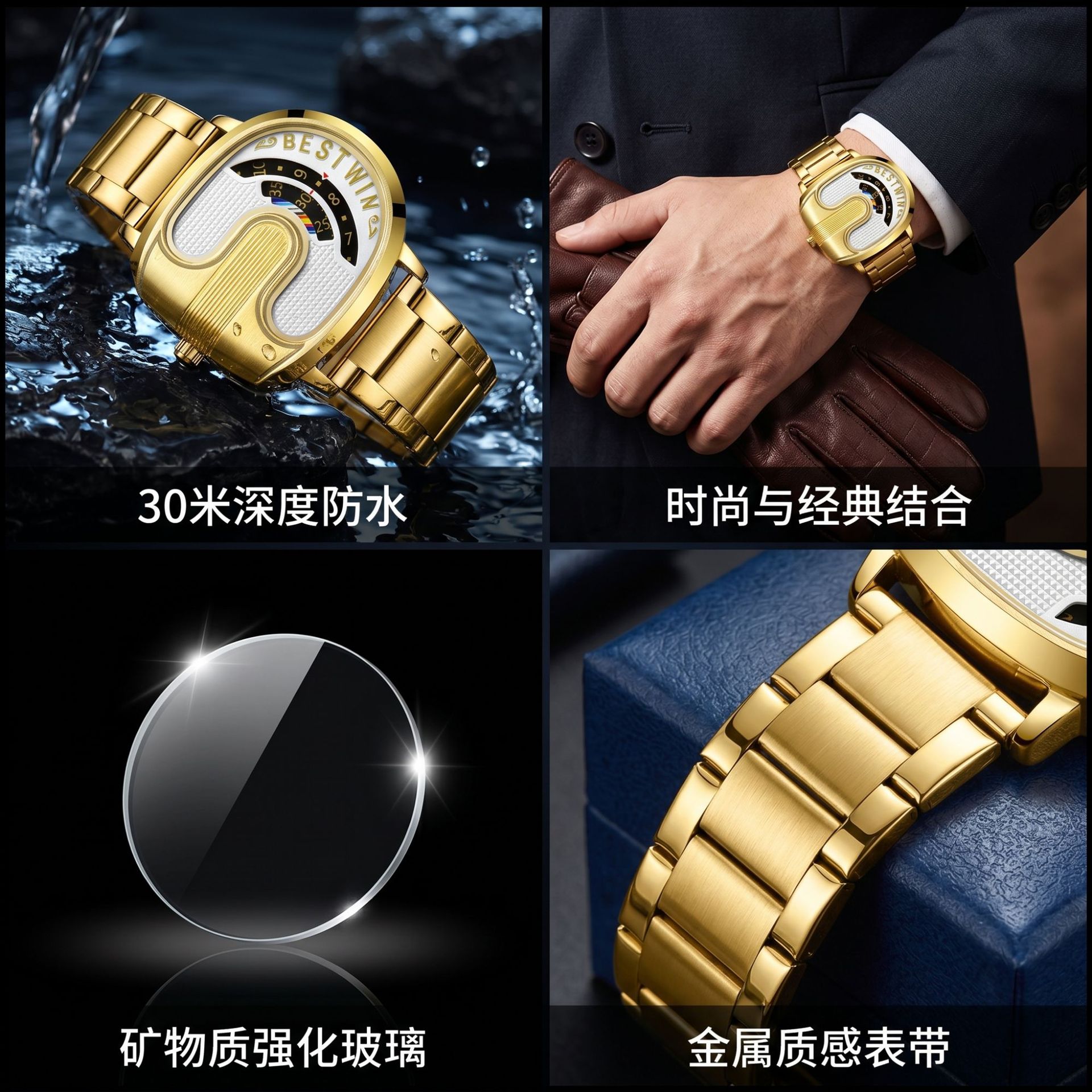Luksusowe męskie zegarki marki – Luxury Watch Design recenzja i cena