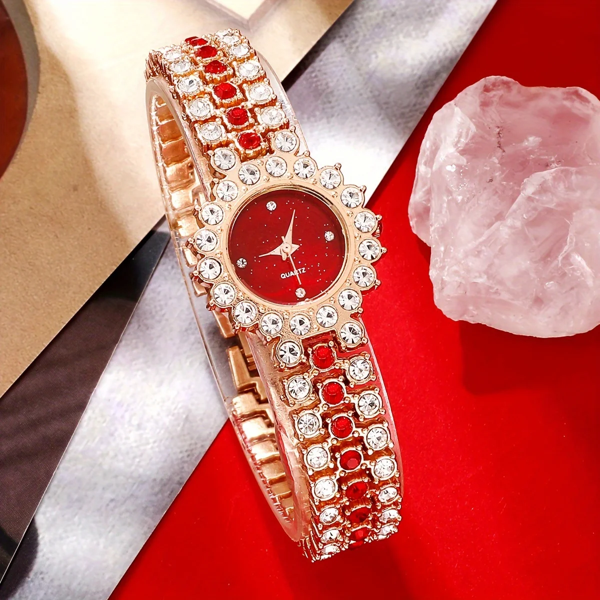 2 sztuk/zestaw zegarek damski  – Luxury Watch Gift For Her recenzja i cena