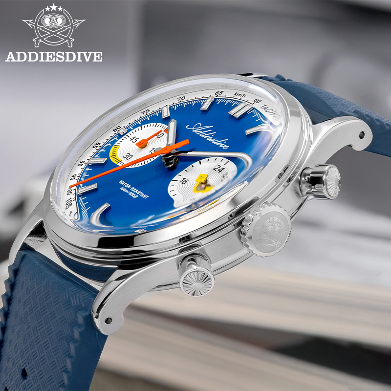 ADDIESDIVE Męski Zegarek Kwarc – Luxury Watch With Rubber Strap recenzja i cena