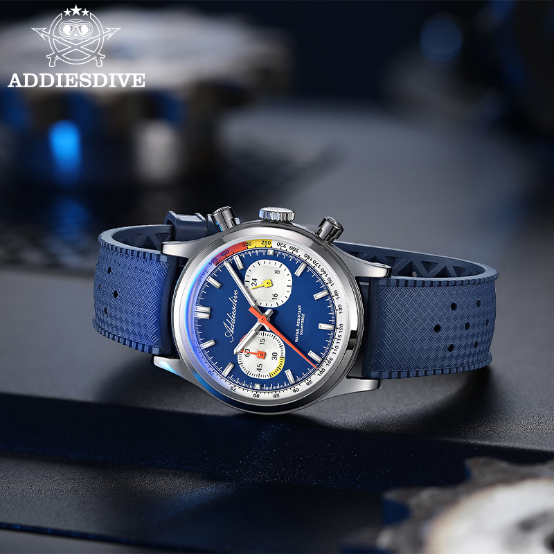ADDIESDIVE Męski Zegarek Kwarc – Luxury Watch With Rubber Strap recenzja i cena