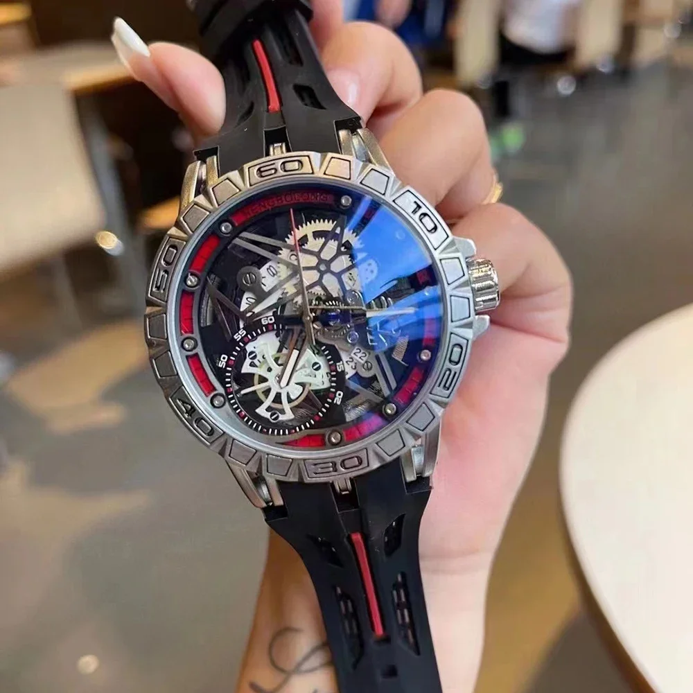 Zegarki kwarcowe 3D Męskie Luk – Luxury Watch With Rubber Strap recenzja i cena