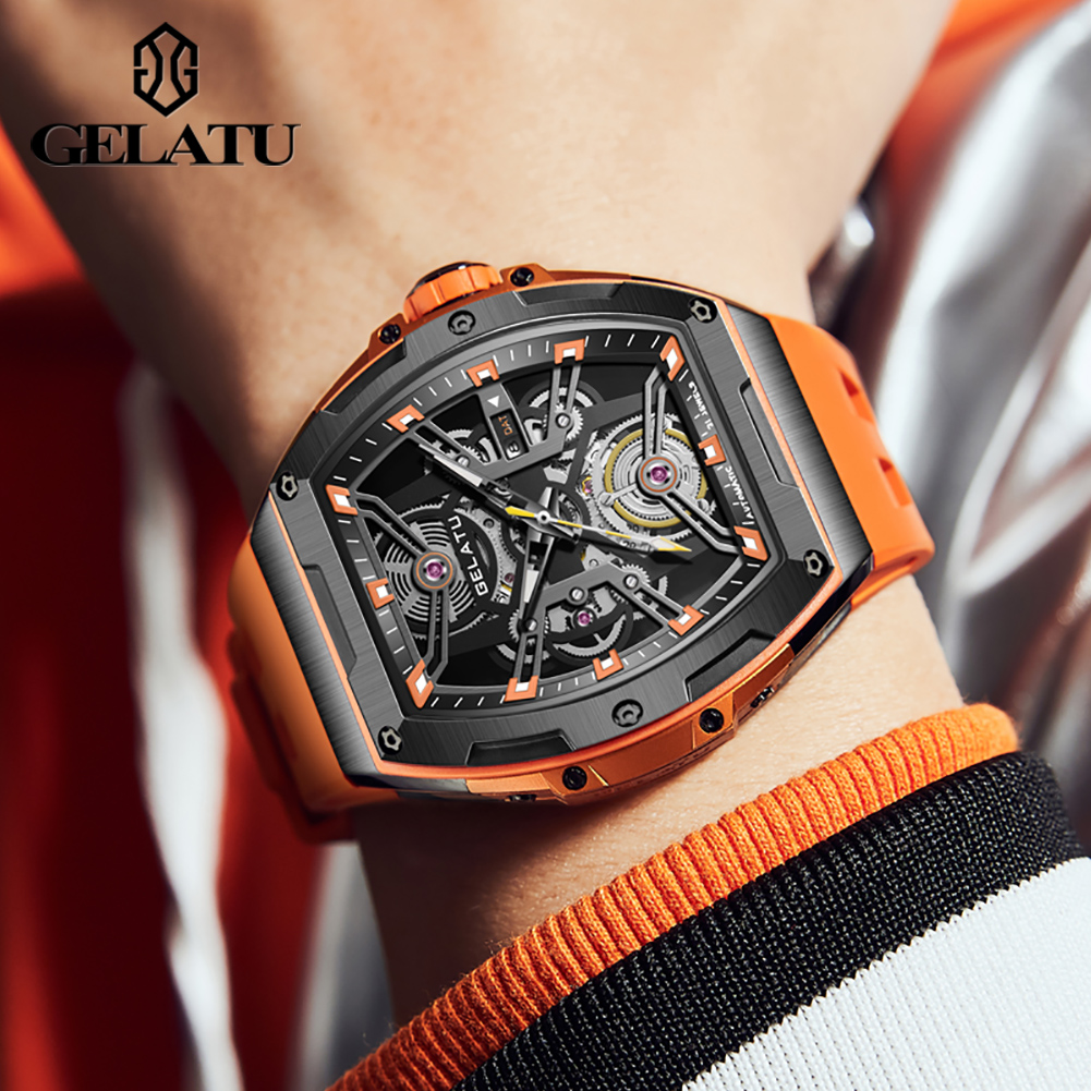 Zegarki męskie GELATU, modny,  – Luxury Watch Hand recenzja i cena
