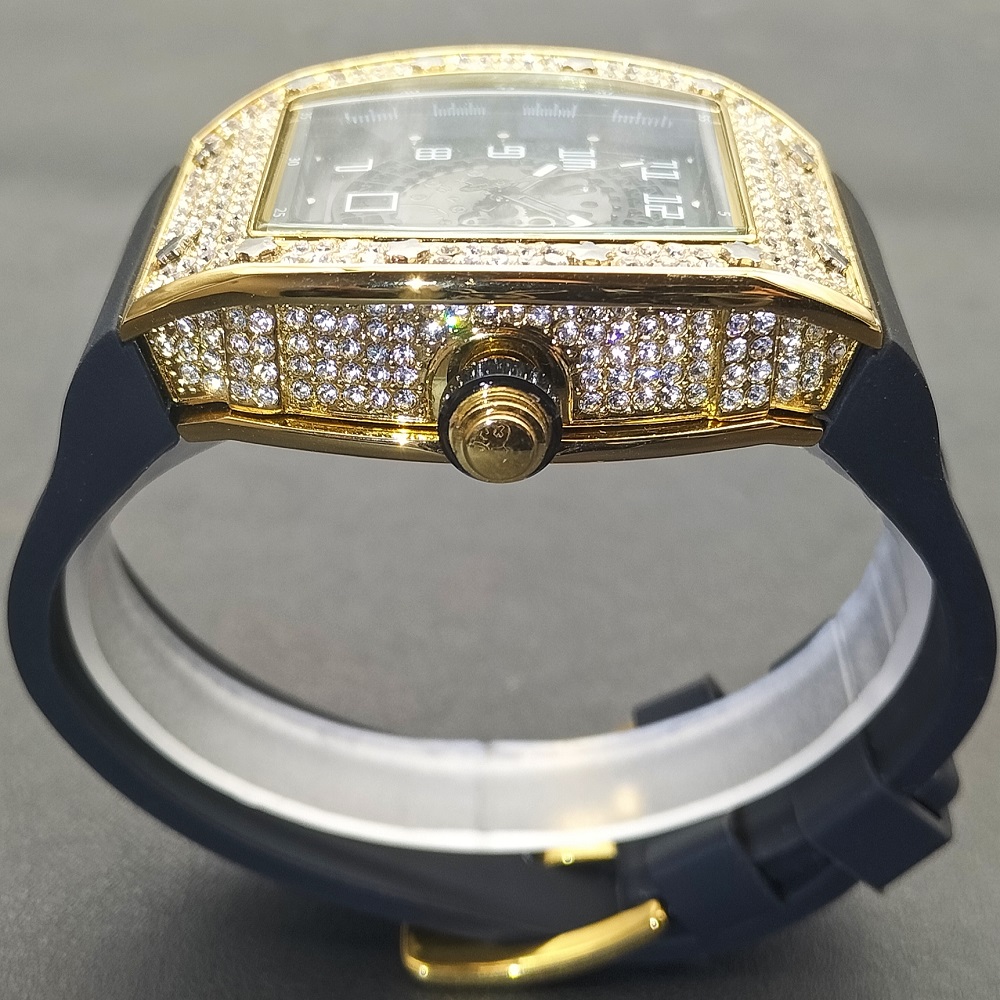 MISSFOX nowe męskie zegarki na – Luxury Watch With Rubber Strap recenzja i cena