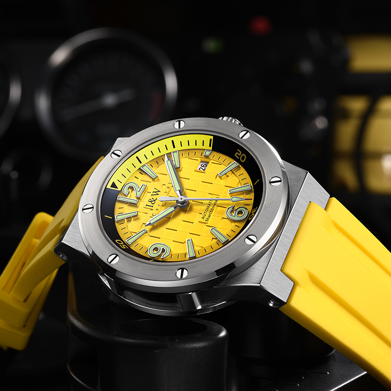 CARNIVAL Seria High-End IW Mar – Luxury Watch With Rubber Strap recenzja i cena