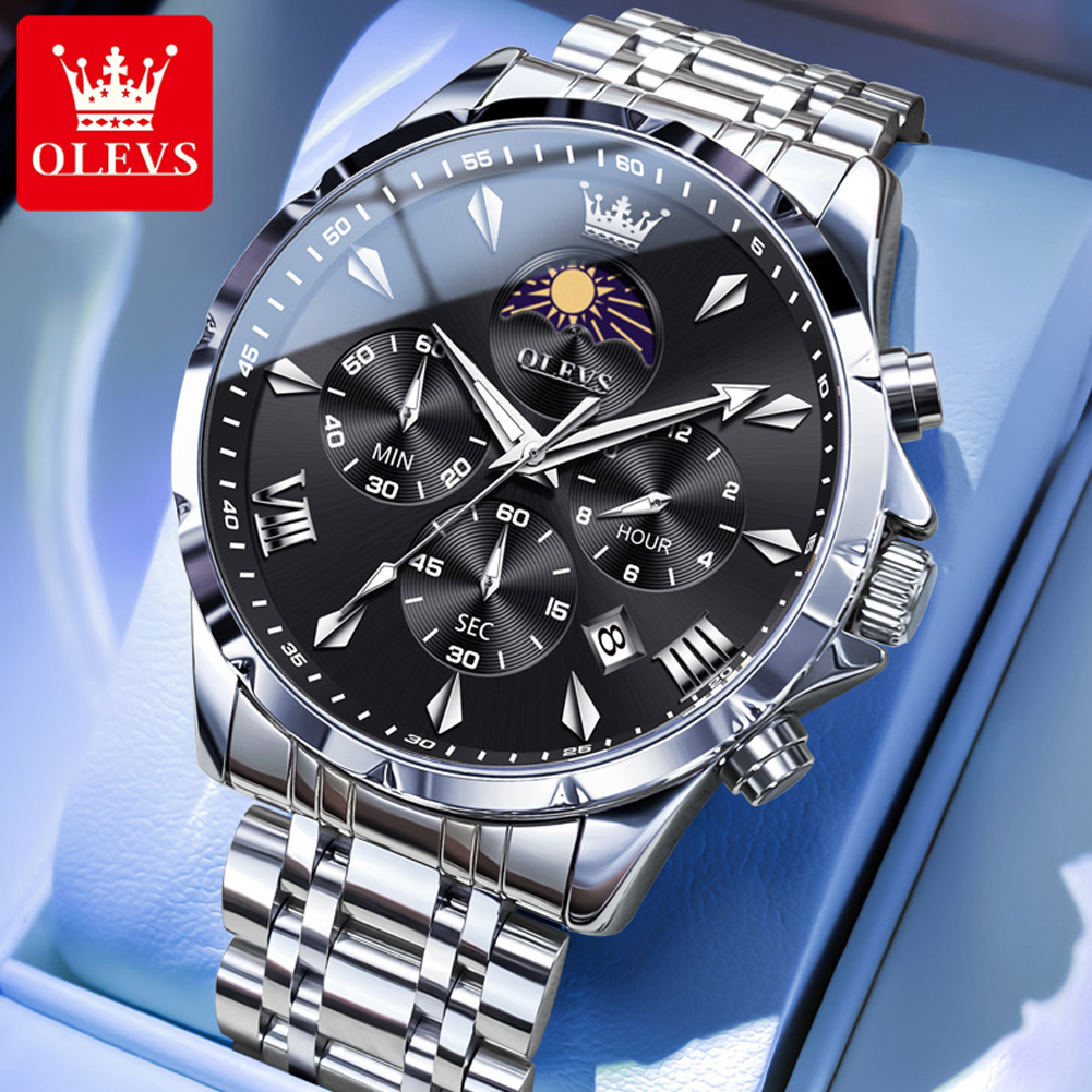 Zegarek męski OLEVS 3653 z kal – Luxury Watch Magazine recenzja i cena