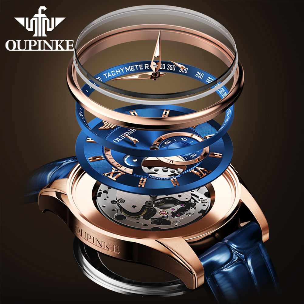 OUPINKE 3222 Automatyczne Zega – Luxury Watch Japan Brand recenzja i cena