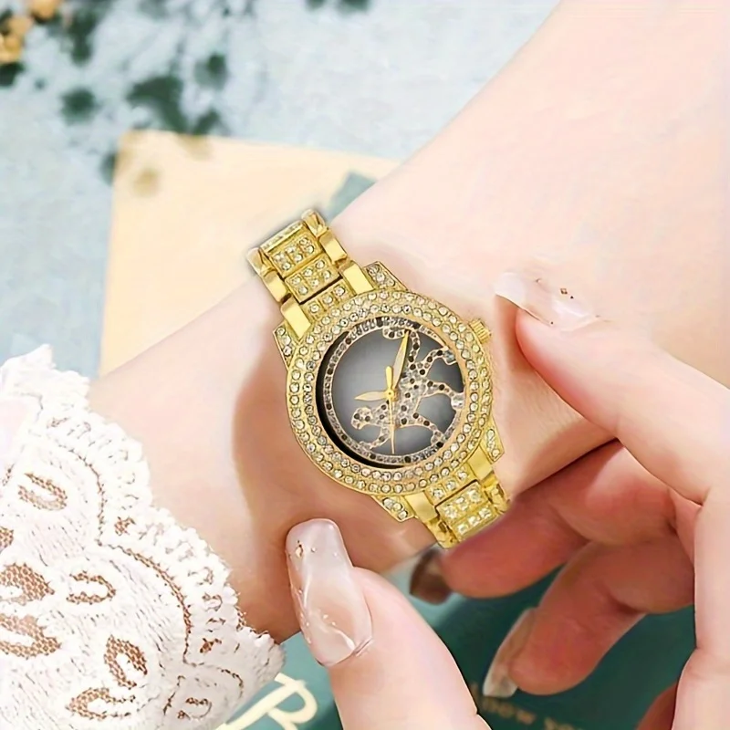 5 szt./zestaw Zegarek damski z – Luxury Watch Gift For Her recenzja i cena