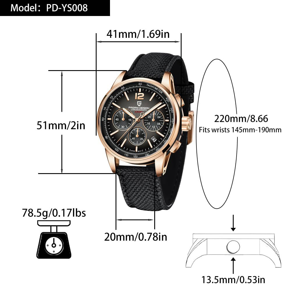 PAGANI DESIGN Nowy Męski Zegar – Luxury Watch Design recenzja i cena