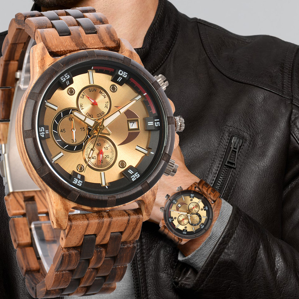 Zegarki męskie Drewniany pasek – Luxury Watch Magazine recenzja i cena