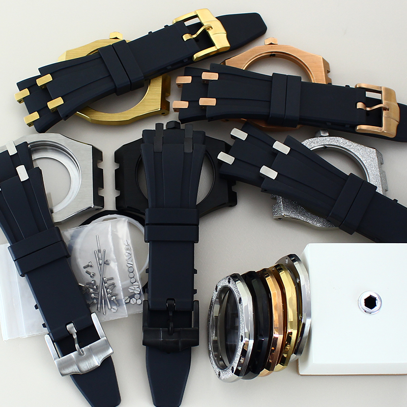 Srebrzyste 41mm luksusowe męsk – Luxury Watch With Rubber Strap recenzja i cena