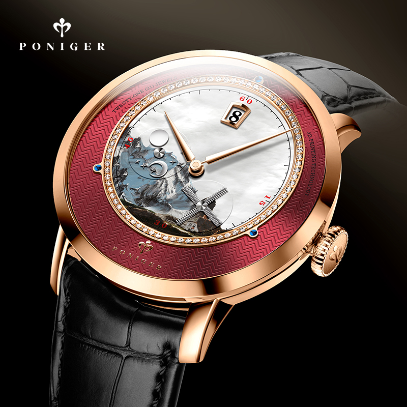PONIGER Męski Zegarek Automaty – Luxury Watch Second Hand recenzja i cena
