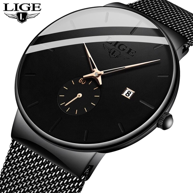 LIGE modne męskie zegarki Top  – Luxury Watch Magazine recenzja i cena