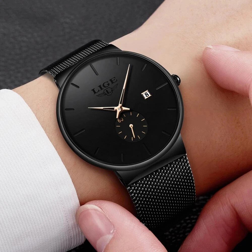 LIGE modne męskie zegarki Top  – Luxury Watch Magazine recenzja i cena