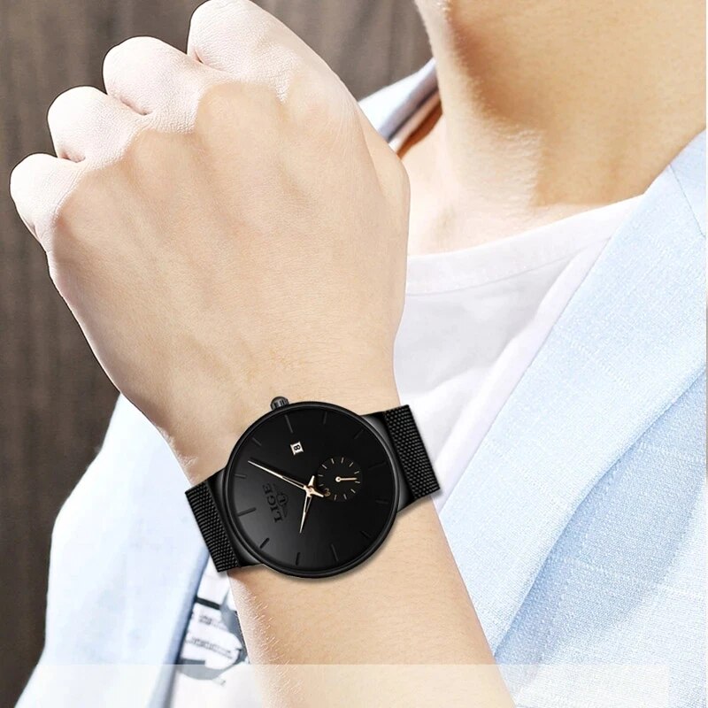 LIGE modne męskie zegarki Top  – Luxury Watch Magazine recenzja i cena