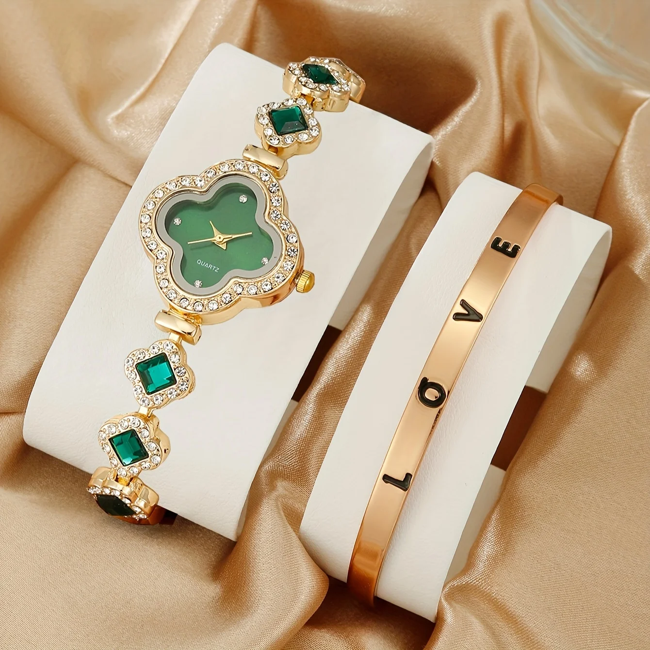 2 sztuk/zestaw zegarek damski  – Luxury Watch Gift For Her recenzja i cena
