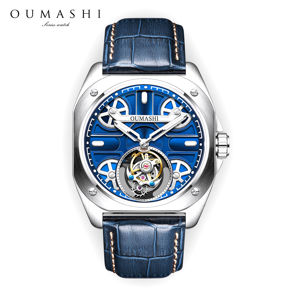 Luksusowy męski zegarek 41 mm  – Luxury Watch Leather recenzja i cena