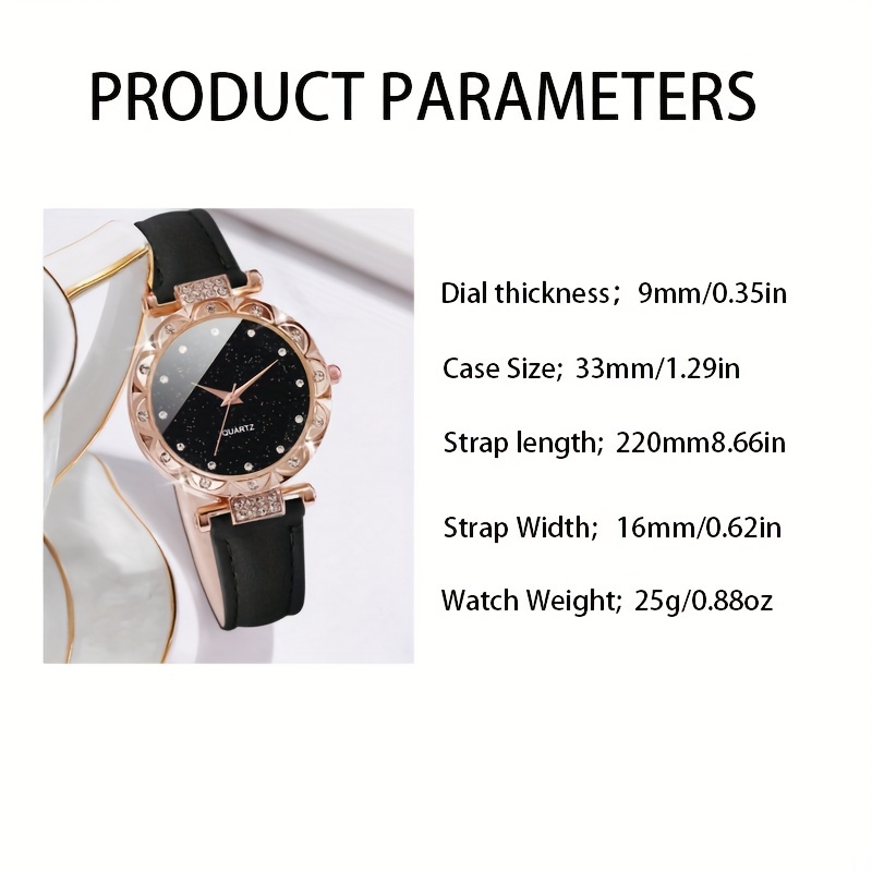 Zegarek kwarcowy Starry Fashio – Luxury Watch Gift For Her recenzja i cena