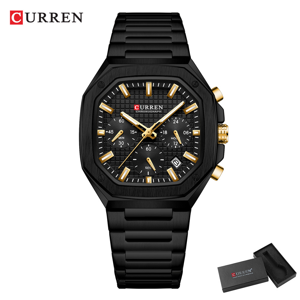 CURREN Luksusowy kwadratowy ze – Luxury Watch Design recenzja i cena