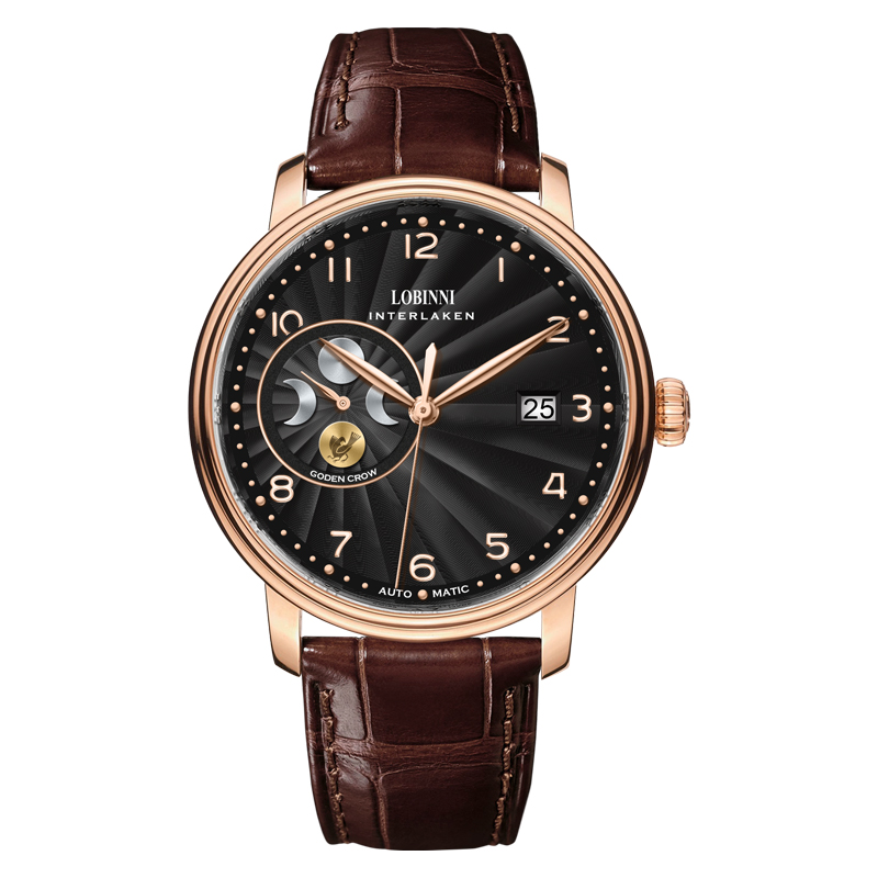 LOBINNI Męski Zegarek Automaty – Luxury Watch Japan Brand recenzja i cena
