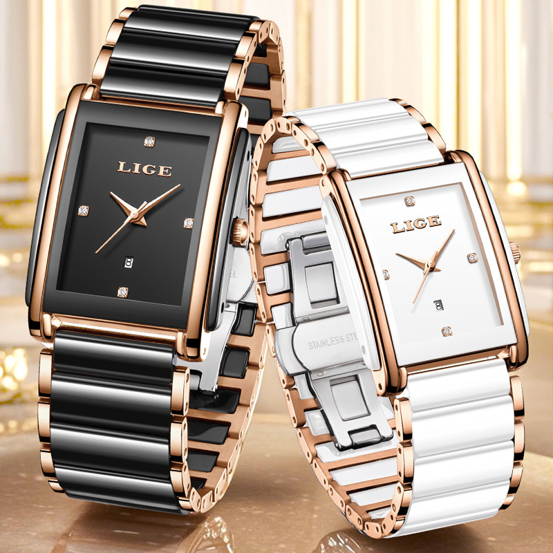 Zegarki damskie LIGE Fashion E – Luxury Watch Gift Box recenzja i cena