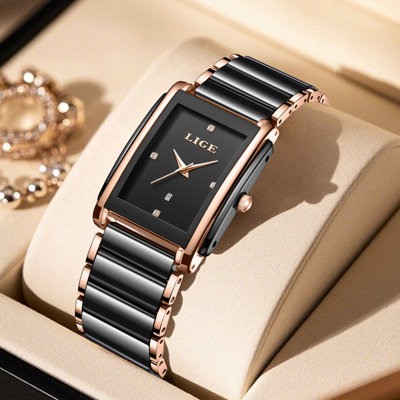 Zegarki damskie LIGE Fashion E – Luxury Watch Gift Box recenzja i cena