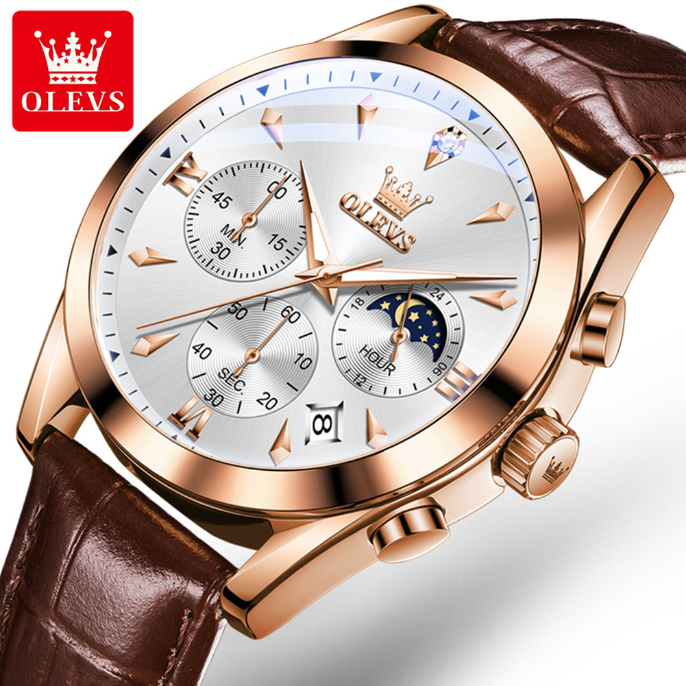 OLEVS Brand New modny zegarek  – Luxury Watch Magazine recenzja i cena