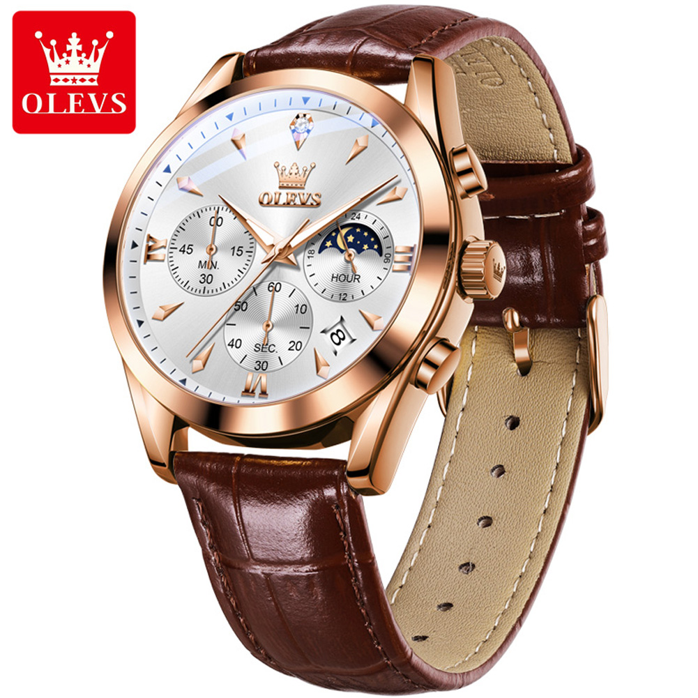 OLEVS Brand New modny zegarek  – Luxury Watch Magazine recenzja i cena