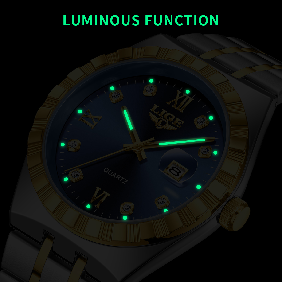 Zegarki męskie LIGE Business,  – Luxury Watch Box recenzja i cena