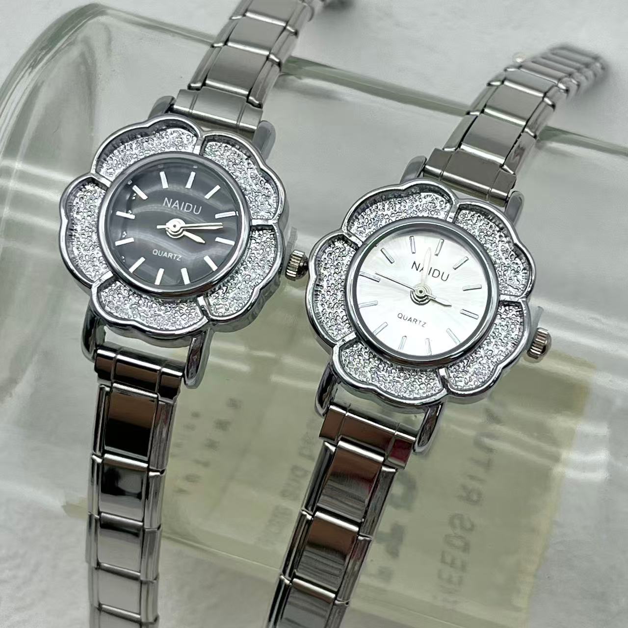 Damskie zegarki kwarcowe z cyr – Luxury Watch Gift For Her recenzja i cena